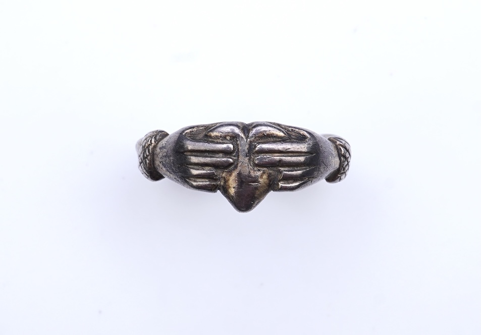 A fede ring, 15th/16th century